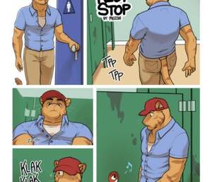 Gay Blowjob Porn Comic - Rest Stop | Gayfus - Gay Sex and Porn Comics