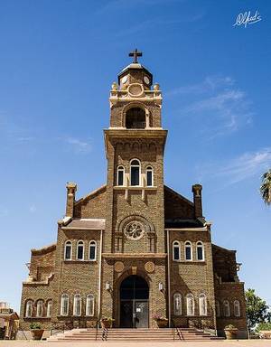 Laredo Texas Star - Our Lady of Guadalupe Church, Laredo, Tx.