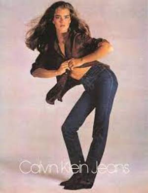 Brooke Shield Xxx Porn Cock - Iconic Ads: Calvin Klein Jeans - Brooke Shields Point of View