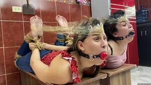 Girls Hogtied Porn - Hogtied Hotties Has Fun Being Two Bound And Gagged Girls In Tight Bondage -  XVIDEOS.COM