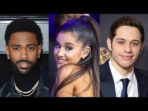 Ariana Grande Porn Captions - Big Sean RESPONDS To Tweets About Ariana Grande Cheating On Pete Davidson -  YouTube