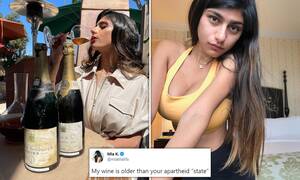 Lebanese American Porn - Lebanese-US porn star Mia Khalifa sparks fury online in tweet mocking  Israel | Daily Mail Online