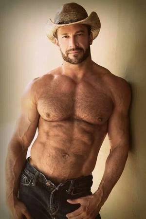 Bearded Porn Stars - Wonderful photo of Colt's muscle daddy Nate Karlton