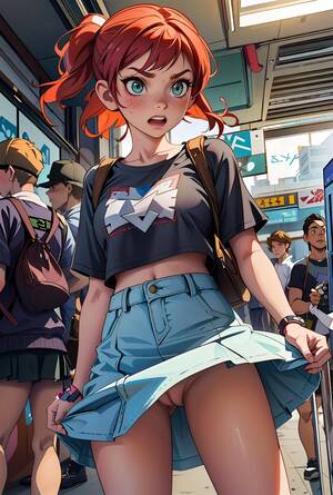 explicit accidental upskirt - Accidental upskirt at the train station - EroThots