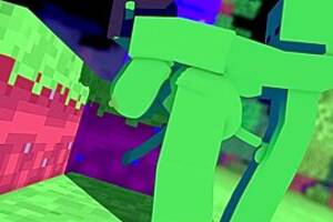 Minecraft Zombie Sex Porn - She Makes A Mess Out Of His Minecraft Zombie Dick, full Cartoon porno video  (Mar 15,