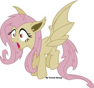 Fluttershy Bat Porn - Flutter-Bat by Vector-Brony on deviantART