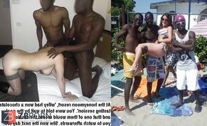 interracial beach cuckold - 