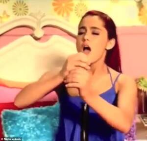 Ariana Grande Dirty Porn - Disturbing' video shows Ariana Grande being 'sexualized' as a teen in  Nickelodeon's Victorious | Daily Mail Online