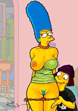 Marge Simpson Anal Porn - Marge Simpson XMas Anal Fucking - Simpsons Porn