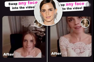 Emma Watson Real 5 Xxx - Facebook removes Emma Watson, Scarlett Johansson deepfake sex ads