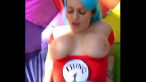 Cat In The Hat Porn - Cat and Hat slut 1 and Slut 2 Halloween threesome - XVIDEOS.COM