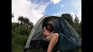 camping boobs - Boobs and Pussy Flashing at the Camping site | xHamster