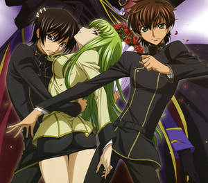 Code Geass Villetta Porn - It is a promotion for Code Geass, the porno. I mean, Lelouch and C2's pose  is suggestive enough, but C2, WHERE is your ...