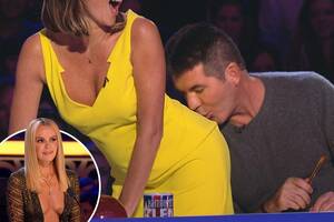 Amanda Holden - Britain's Got Talent outrages â€“ from Amanda Holden's 'topless' dress to  Simon Cowell kissing star's bum â€“ The Irish Sun | The Irish Sun