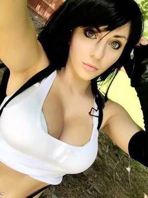 40k Cosplay Porn - Luna Lanie as Tifa Lockhart