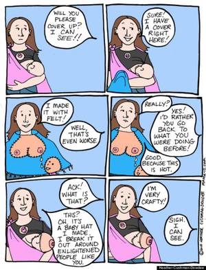 lactating xxx cartoons parents - Hilarious Comic Has The Perfect Response To People Who Try To Shame  Breastfeeding Moms