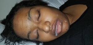 ebony cum sleep - Ebony mouth drunk sleep cumshot | MOTHERLESS.COM â„¢