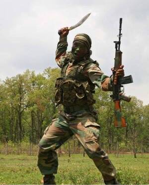 Indian Army Porn - A Ghorka soldier of the Indian army. [720Ã—896] : r/MilitaryPorn