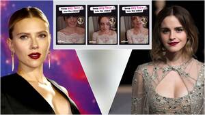 Http Scarlett Johansson Porn - Viral News | Emma Watson, Scarlett Johansson Deepfake Porn Videos Shared on  Facebook, Netizens Outraged | ðŸ‘ LatestLY