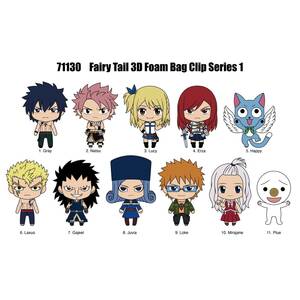 Fairy Tail Mirajane Yuri Porn - Fairy Tail 3D Foam Bag Clip Random 6-Pack