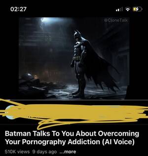 Batman Vengeance Porn - Is there a lore reason Batman made this video : r/BatmanArkham