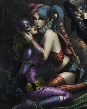 Joker And Harley Quinn Hentai Porn - Batgirl and Harley by MaHenBu.deviantart.com on @deviantART