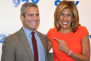 Hoda Kotb Porn - Andy Cohen: Hoda Kotb was my inspiration for becoming a dad at 50