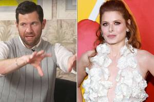 Debra Messing Having Sex - Billy Eichner reveals how Debra Messing's Bros cameo happened