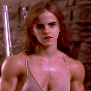 Emma Watson Real 5 Xxx - Emma Watson in Rambo III (1988) : r/StableDiffusion