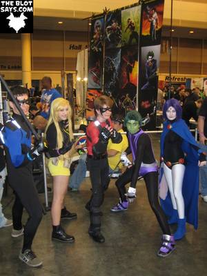 Comicon Cosplay Furry Porn - Wizard World New Orleans Comic-Con 2012 - Teen Titans (Nightwing, Terra,