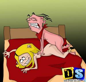 Ed Edd N Eddy Porn - Eddy slams May in the butt, pushing her into the bed, hearing her loud