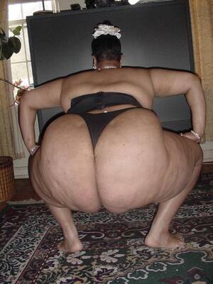 big black ssbbw granny ass - 