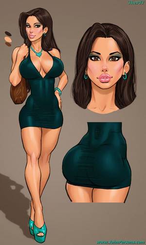 Johnny Parsons Toon Porn - John Persons Pit comics. Big breasted cartoon girls always ready for good  black cock