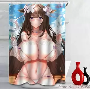 anime big breasts naked - Anime Big Breasts Big Ass Girl Nude Print Shower Curtain Bathroom Supplies  High-quality Waterproof Bathroom Decoration with Hook - AliExpress