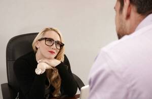 blonde glasses office fuck - Blonde Glasses Secretary Porn & Hot MILF Pics - MILFBank.com