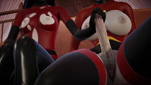 Incredibles Futa Porn - Incredibles - Double Futa - Violet Parr gets creampied by Helen - 3D Porn -  3dxxx