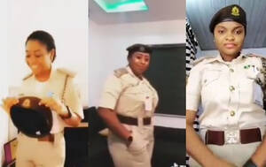 Immigration Office Porn - Female officers of the Nigeria Immigration Service queried for partaking in  #Bopdaddychallenge (Video)