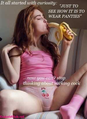 Bisexual Sissy Captions - Sissy Caption Archives - Cuckold Club