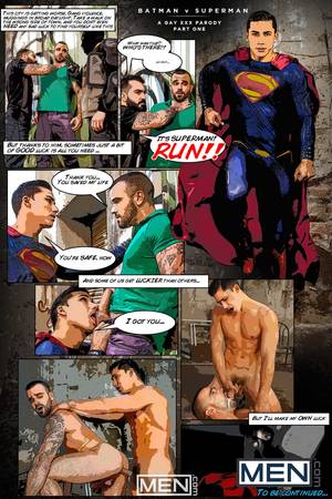 Batman Gay Sex - Batman Vs Superman Gay Porn from Men.com ...