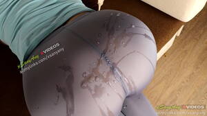 Cum On Leggings - Spandex! My Leggings Ass begs for Cum! Yoga Pants on xSanyAny - XVIDEOS.COM