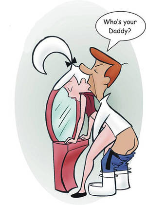 George Jetson Cartoon Porn - Flintstones With Jetsons Orgie Porn Comics