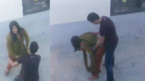 indian mms hidden cam - Desi MMs! A pair of Indian lovers standing sex outdoor caught by hidden cam  | AREA51.PORN