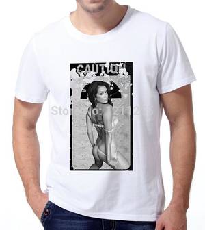 Girls Shirt Porn - Mens T Shirt Caution Sexy Porn Stars Tattoo Hot Girl T Shirt Men 100%  Cotton Personalized Custom Tshirt Size S~3xl T Shirts Design Designer T  Shirts From ...