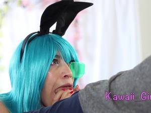 bulma blowjob - Bunny Bulma Easter Special - Cum Swallowing