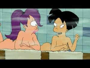 Futurama Porn Leela And Amy - Futurama - 7 times Amy was at least 40% naked - YouTube