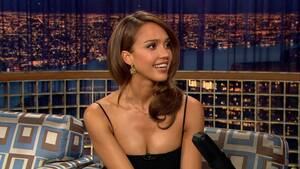 jessica alba beach sex videos - Jessica Alba's Visit to a Nude Spa | Late Night with Conan O'Brien - YouTube