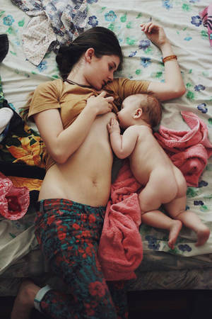lovely lactating - breastfeeding-31230