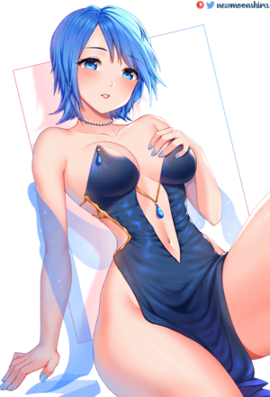 Kingdom Hearts Gender Bender Porn - I drew Aqua! : r/KingdomHearts