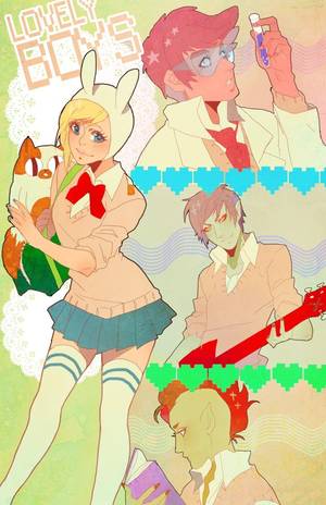 Adventure Time College - Fionna and Cake Adventure Time