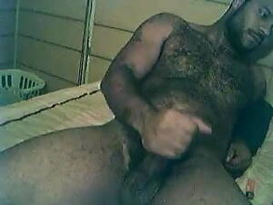 Black Hairy Men Porn - buff black &super hairy jacks his meat | xHamster